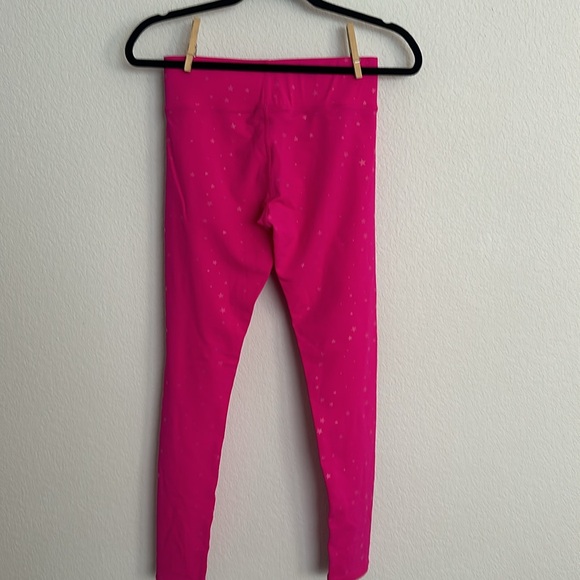 TEREZ mini pink stars leggins S - Picture 9 of 10